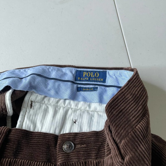 SOLD Polo Ralph Lauren Corduroy Pants 32X32 - Picture 7 of 8